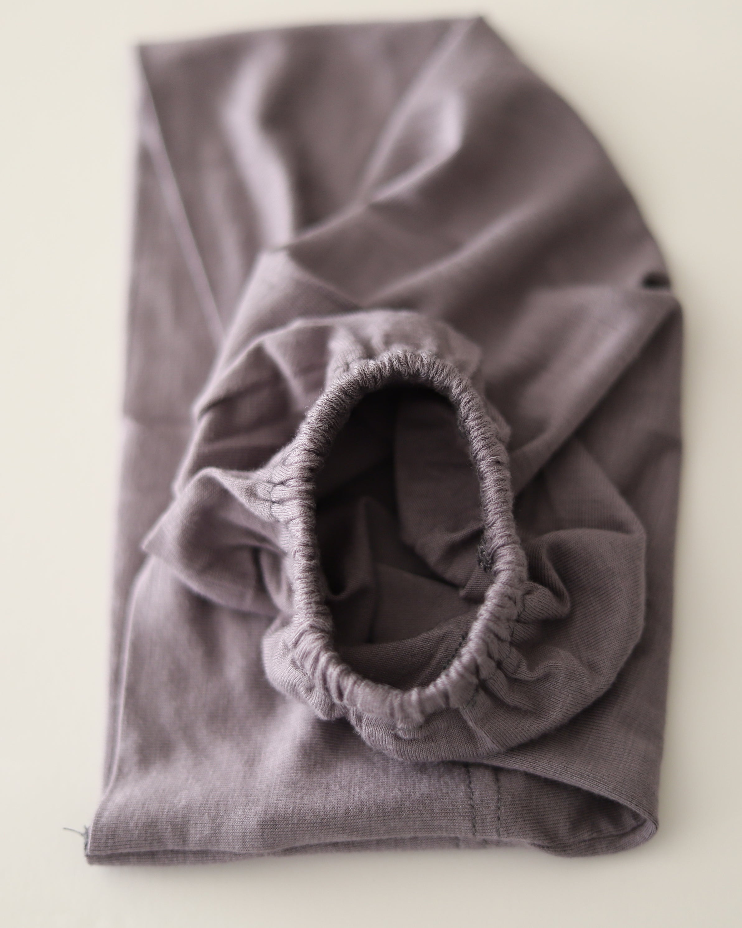 deep gray bun underscarf
