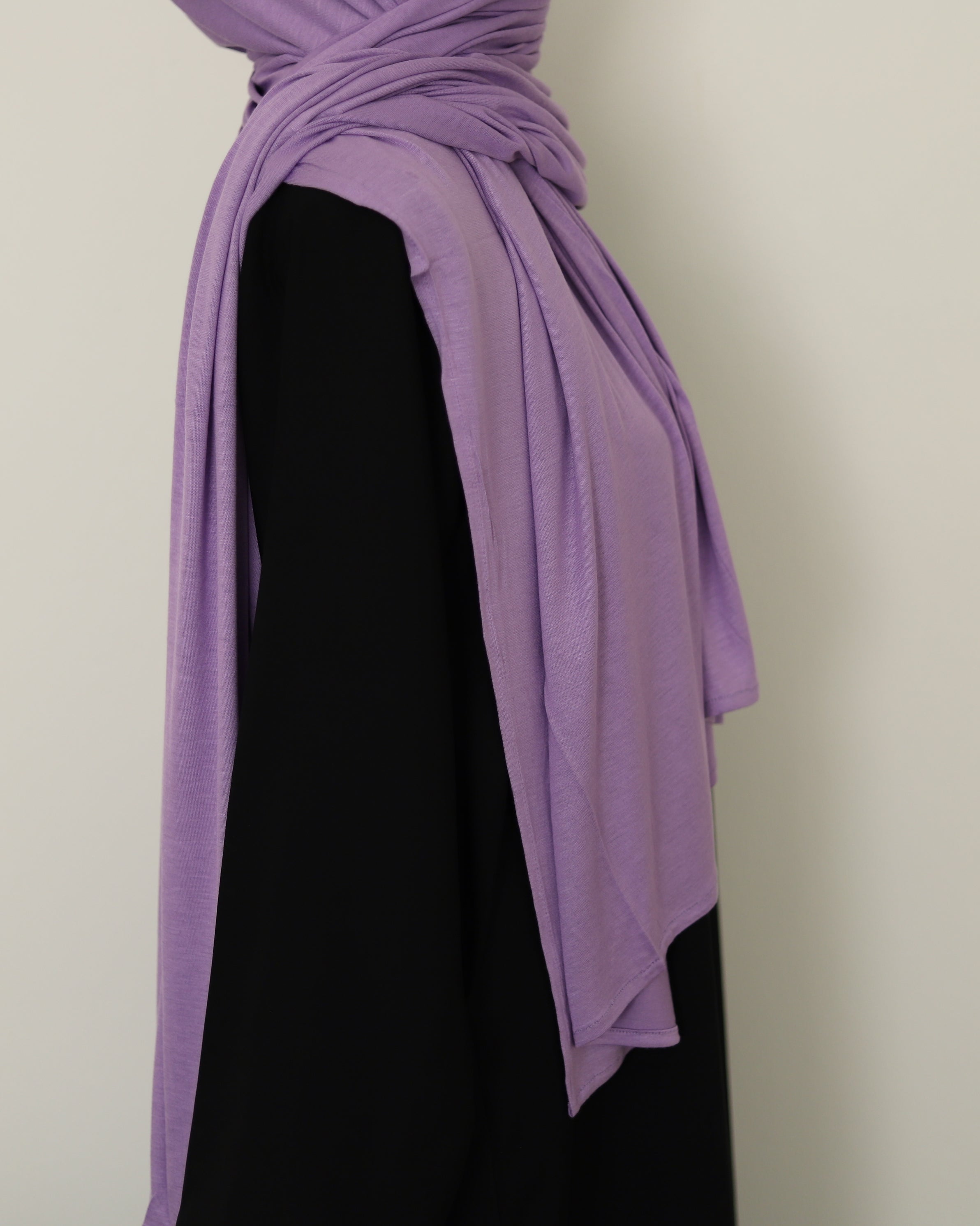lavender jersey hijab