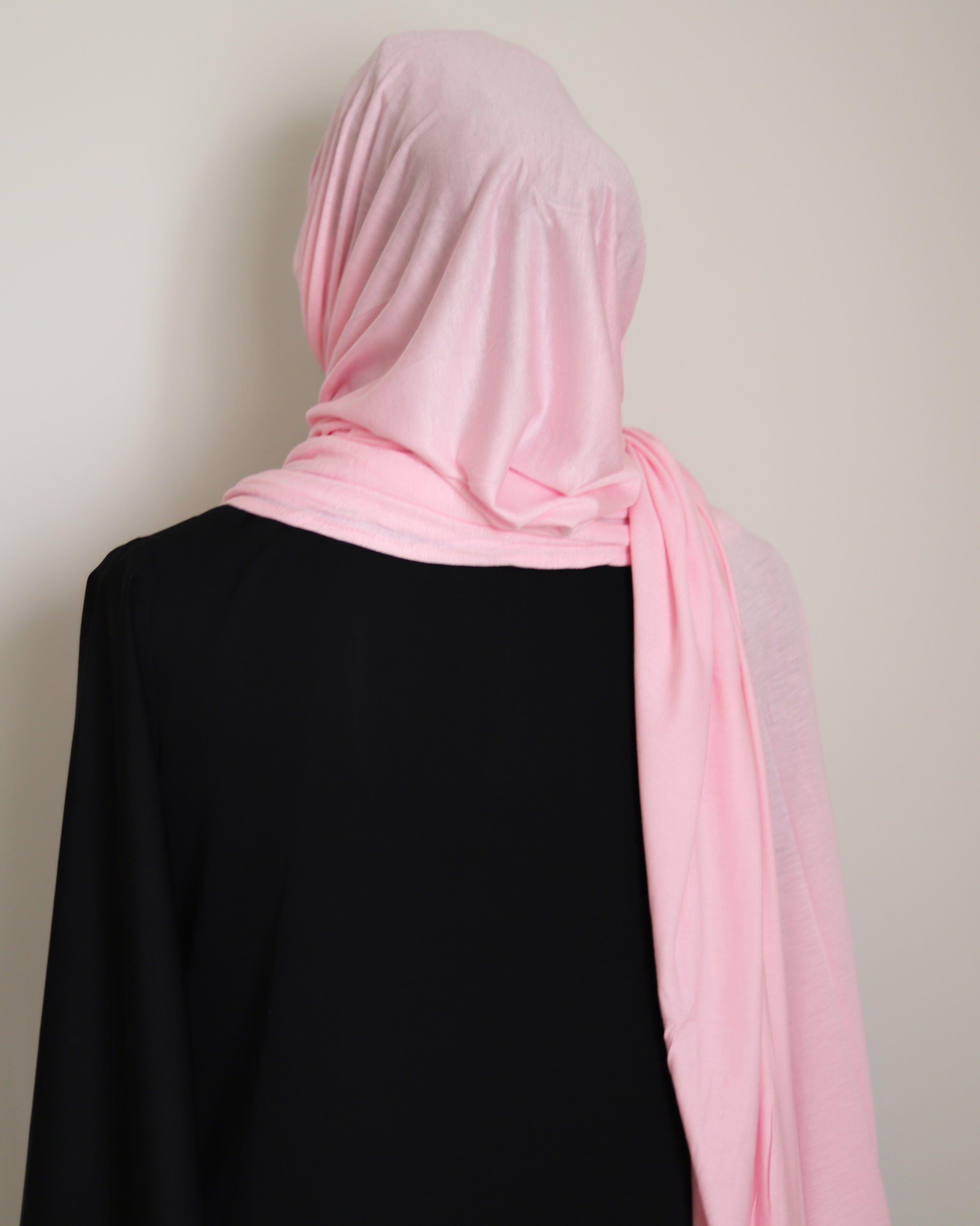 pink jersey hijab