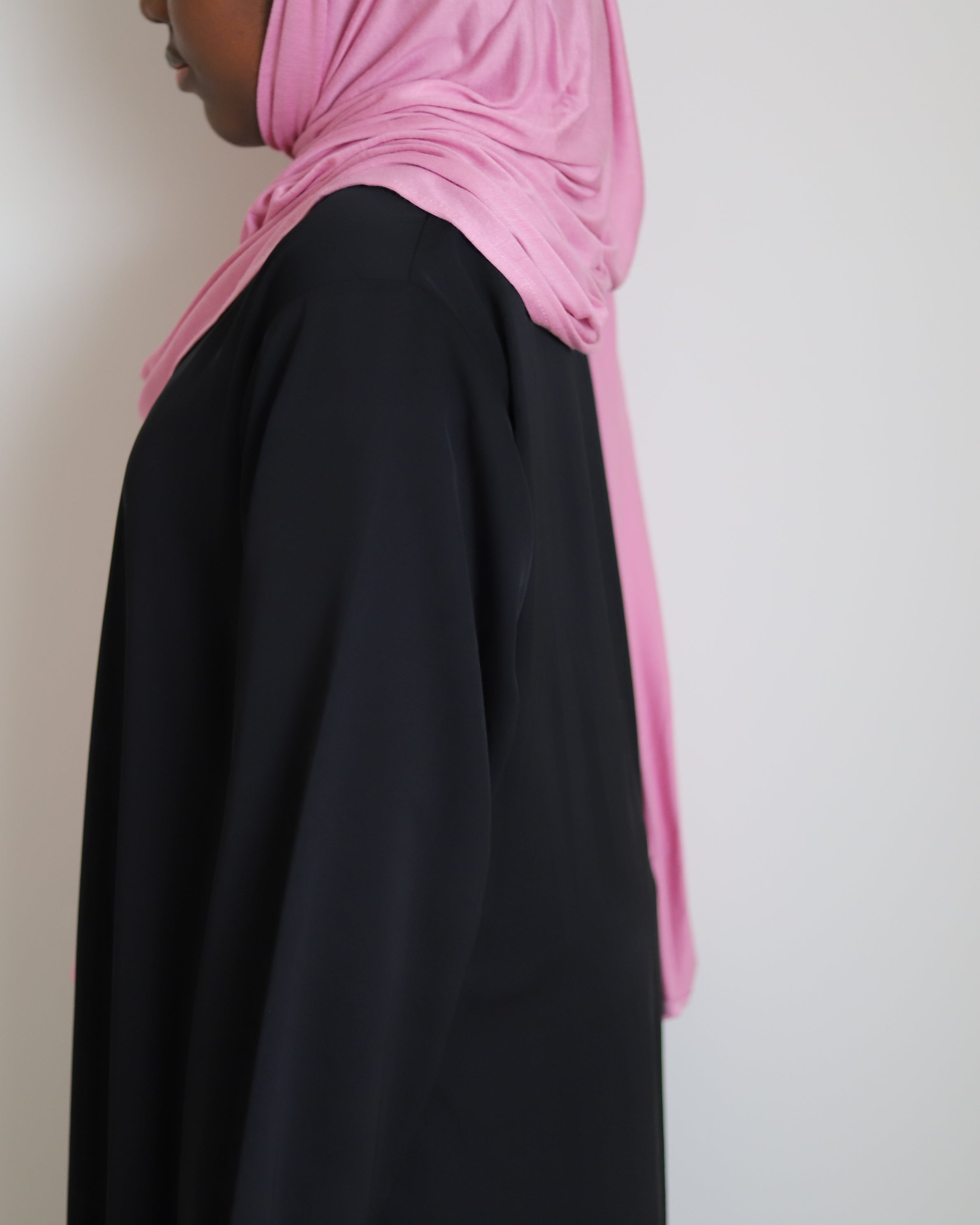 thulian pink jersey hijab