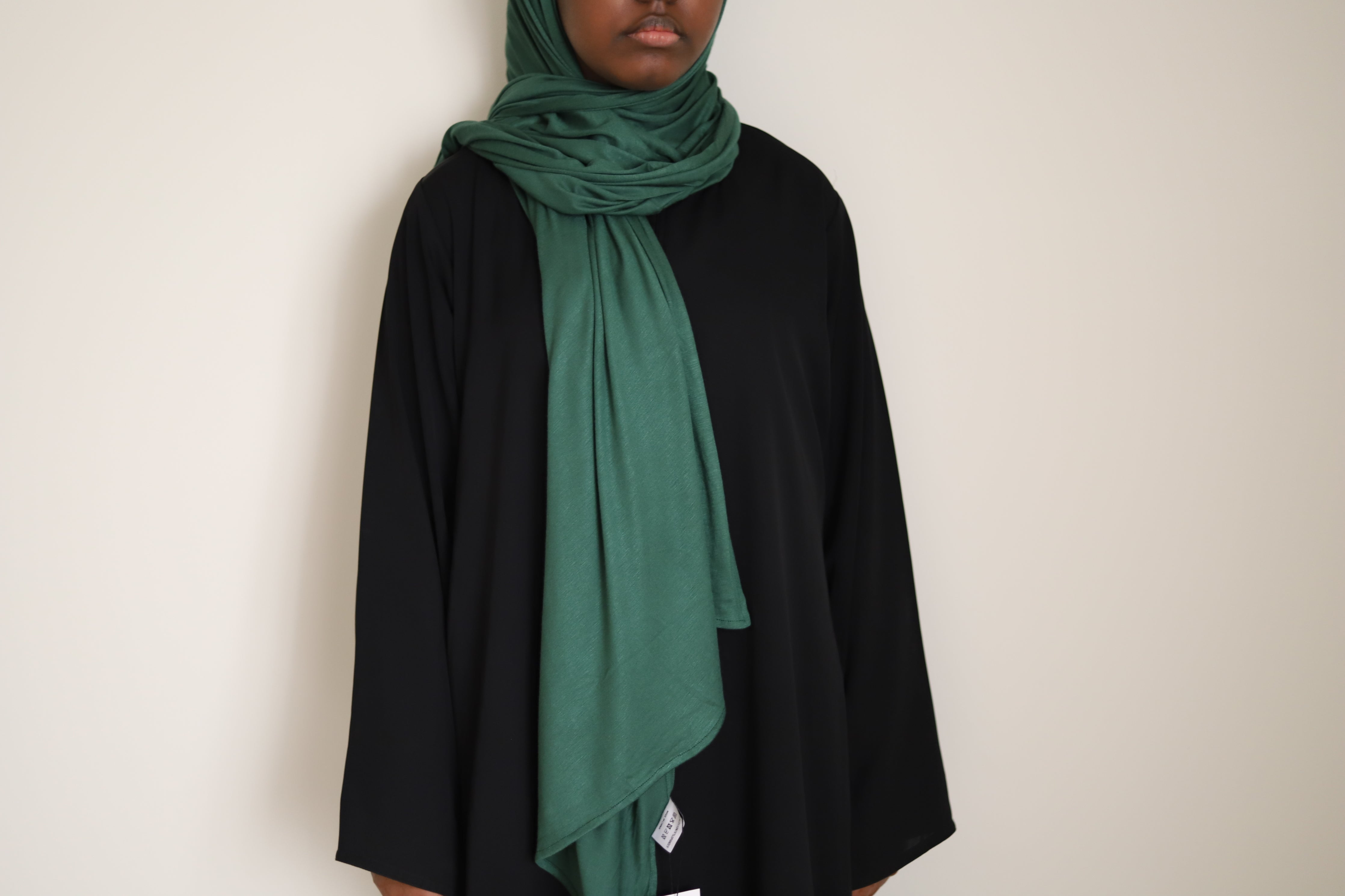 Premium Jersey Hijab - Emerald