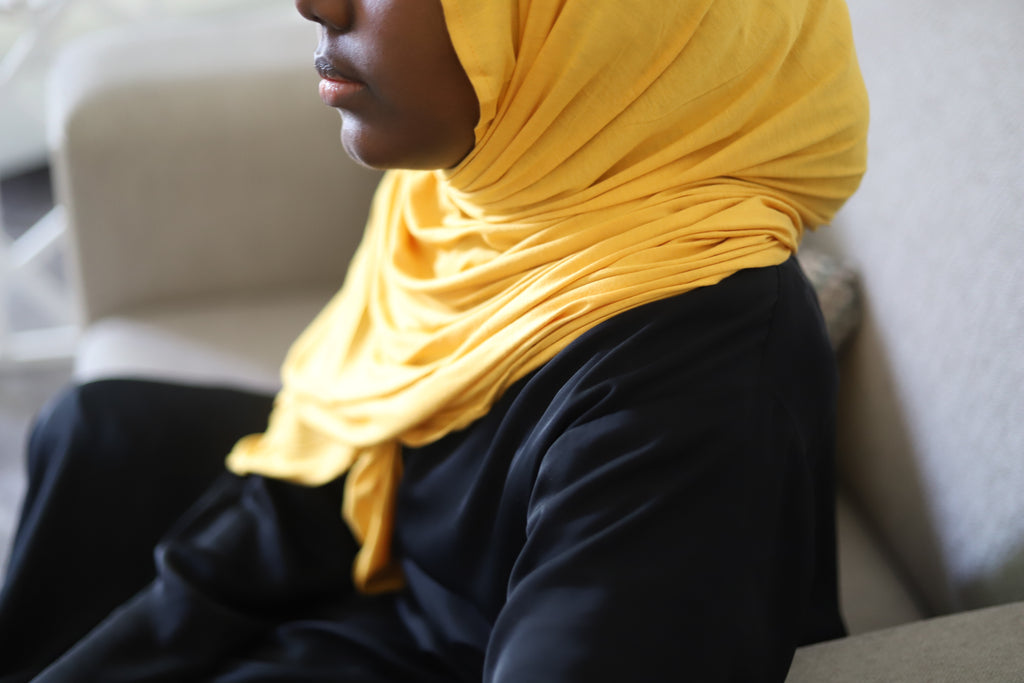 rust jersey hijab