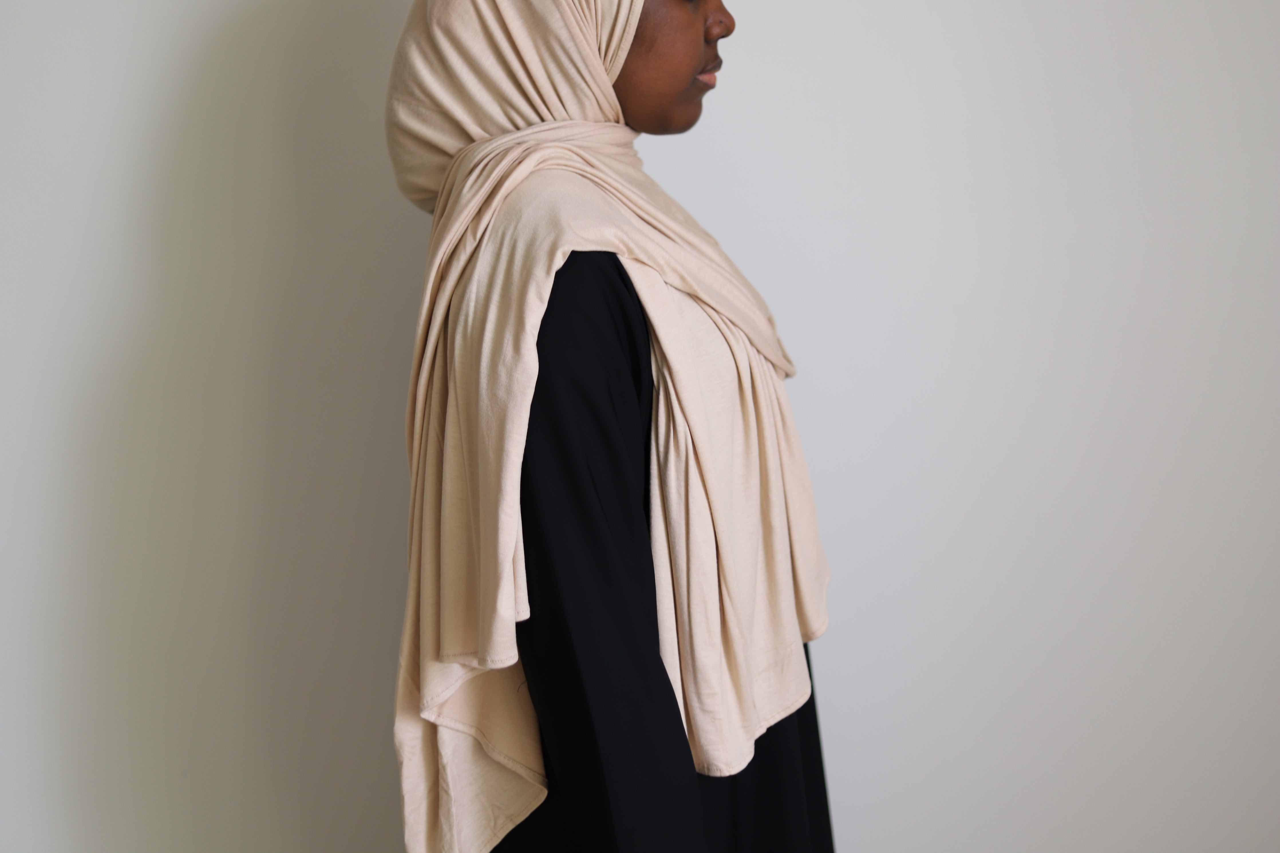 Premium Jersey Hijab- Amal - Long  Jersey hijab, Hijab, Eco conscious  fashion